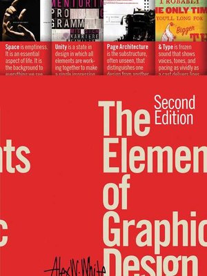 cover image of The Elements of Graphic Design